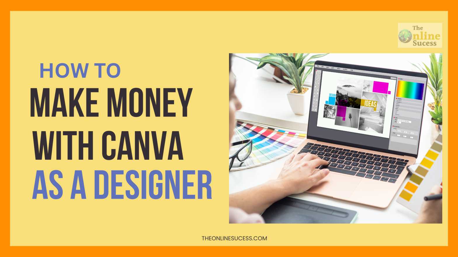 How To Make Money With Canva As a Designer 2025