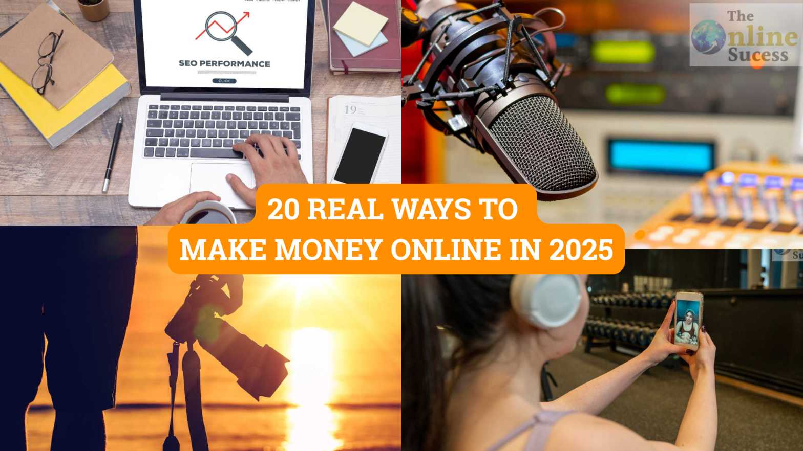 20 Real Ways to Make Money Online in 2025