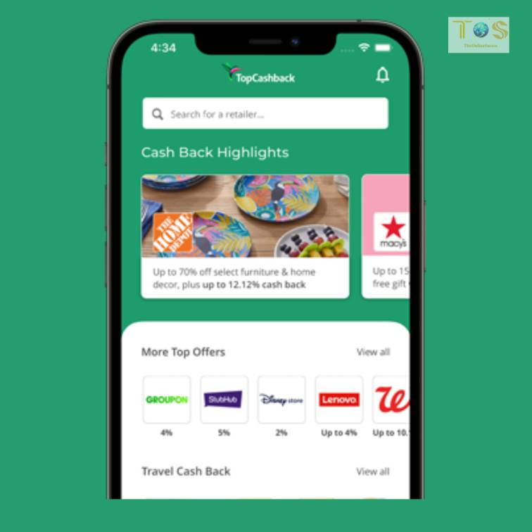 TopCashback is a well-known cashback platform